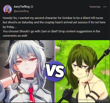 🔥 Aery tiefling  page leaked private photo uncensored full