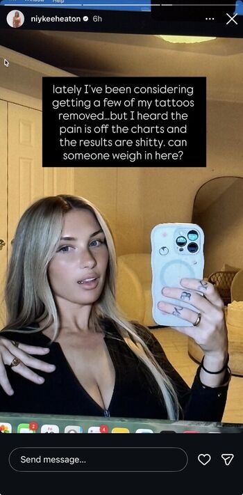 🔥 Niykee heaton leaked private photo uncensored full